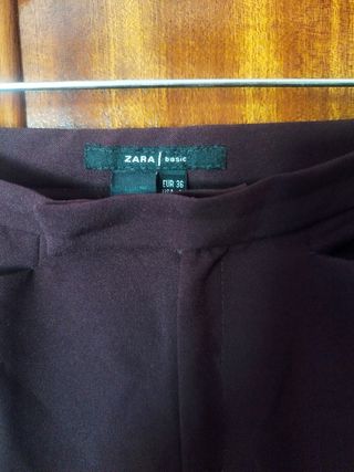 Pantalón formal Zara Basic