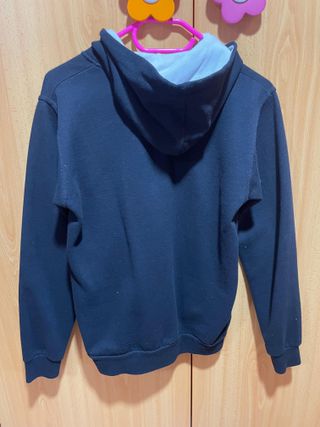 Sudadera Fila Negra Logo Bordado