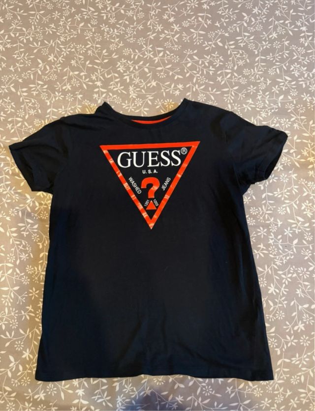 Camiseta Guess Negra