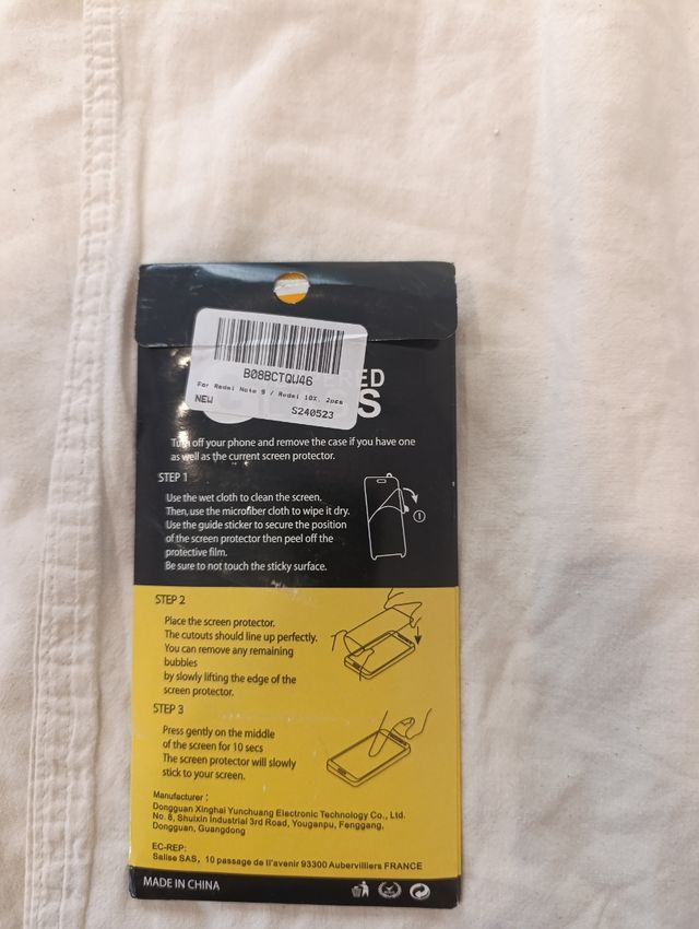 Protector Pantalla NEW'C para Redmi Note 9