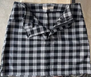 Falda cuadros Pull&Bear Talla M