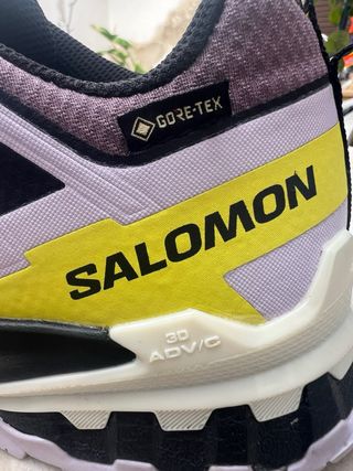 Zapatillas Salomon Trail Running Morado/Amarillo