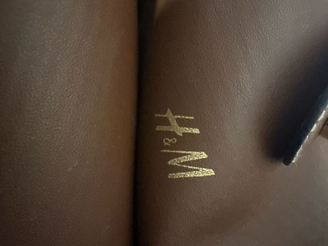 Bolso de piel marrón