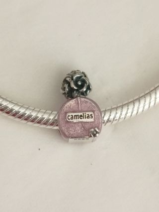 Charm Perfume Rosa para pulsera Pandora 