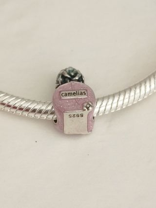 Charm Perfume Rosa para pulsera Pandora 