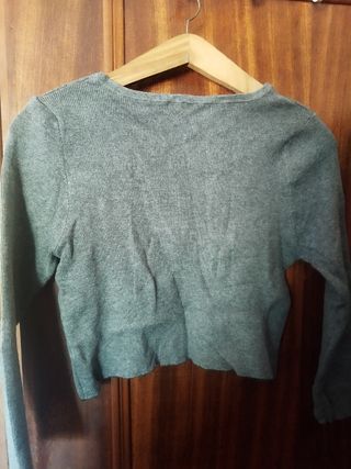 Falda vaquera H&M + Regalo jersey corto 