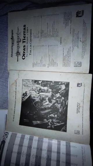 Manuales juegos de Rol Dungeons & Dragons