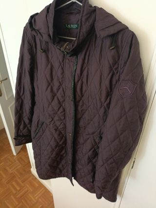 Abrigo Ralph Lauren Talla M Morado