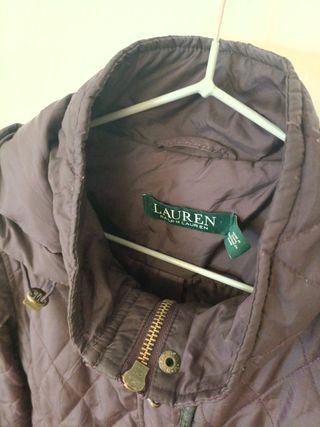 Abrigo Ralph Lauren Talla M Morado