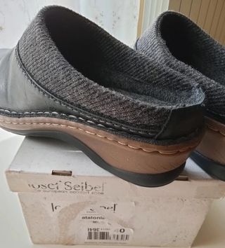 Zuecos Josef Seibel Talla 40 Negros