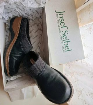 Zuecos Josef Seibel Talla 40 Negros