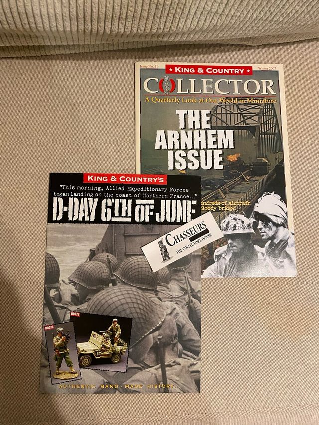 RIVISTA DA COLLEZIONE ORIGINALE KING & COUNTRY