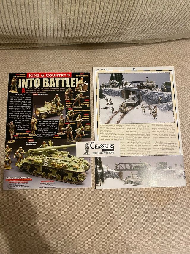 RIVISTA DA COLLEZIONE ORIGINALE KING & COUNTRY