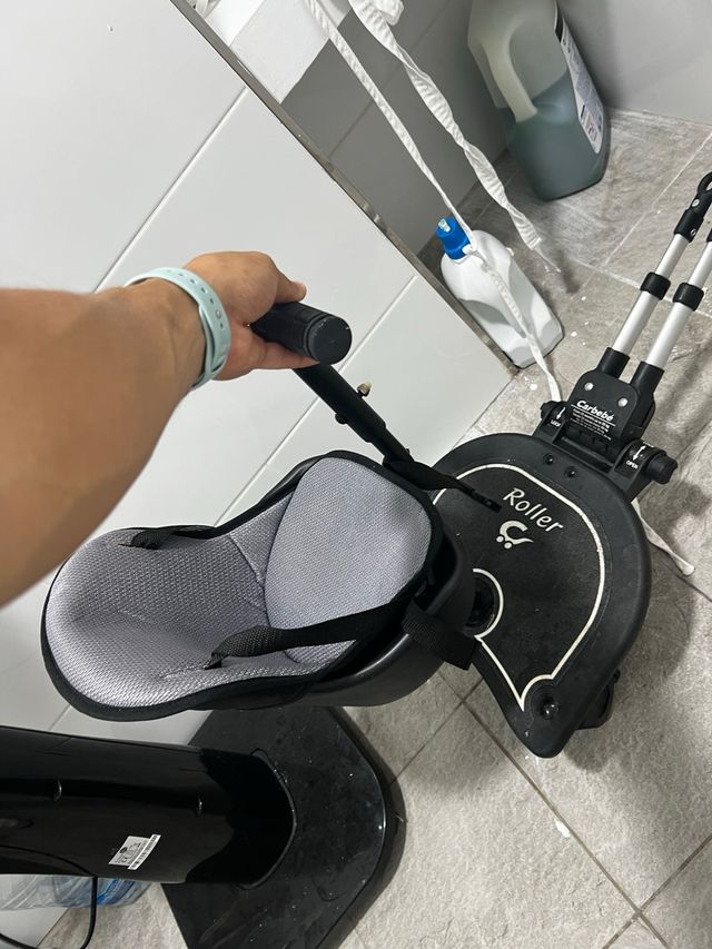 Patín Roller con Asiento para Niños