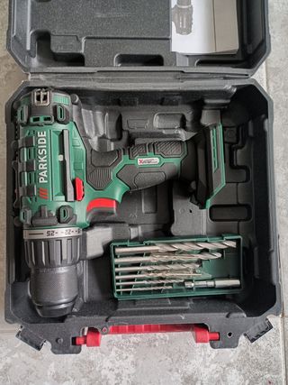 Taladro Atornillador Parkside 20V (Sin Bat/Carg)