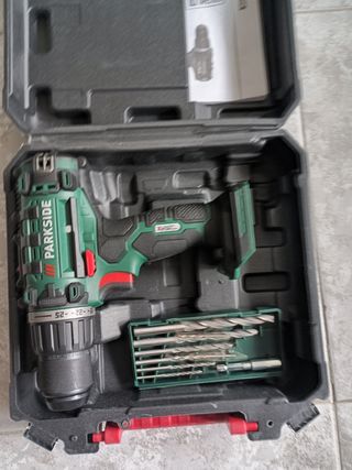 Taladro Atornillador Parkside 20V (Sin Bat/Carg)