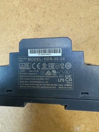 Fuente Alimentación Mean Well 36W 24V 1.5A