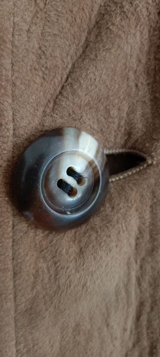 Chaqueta Alemana Cuero Marrón