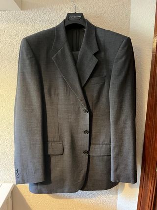 Lote 2 Trajes Sastre Hombre Gris