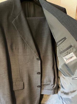 Lote 2 Trajes Sastre Hombre Gris