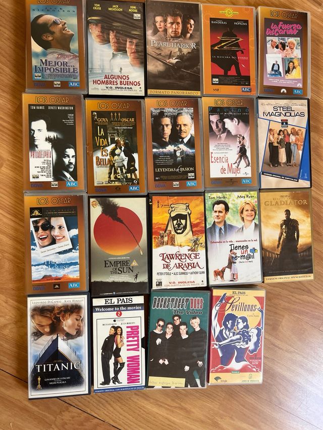 Lote Películas VHS Variadas