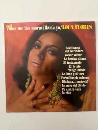Vinilo Lola Flores - Como me las maravillaría yo