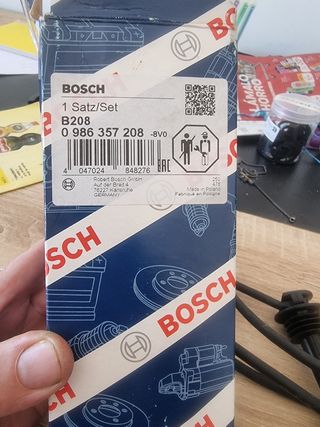 Cables de encendido del motor fiesta 1.4 2004.