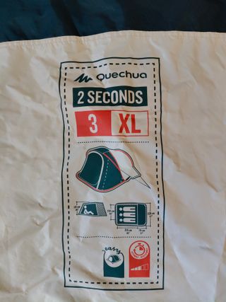 Tienda Quechua 2 Seconds 3XL