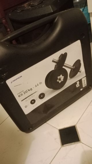 Kit Pesas Domyos 20 kg