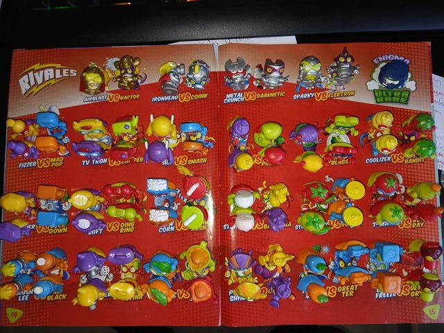 Zomlings & Superzings Colecções completas!