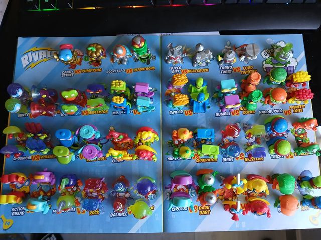 Zomlings & Superzings Colecções completas!