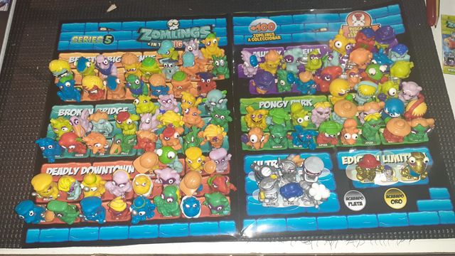 Zomlings & Superzings Colecções completas!