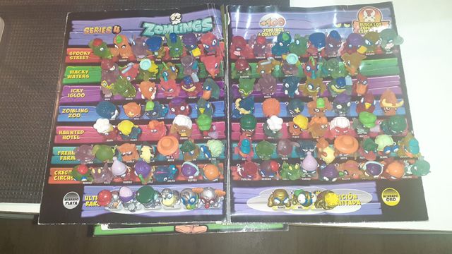 Zomlings & Superzings Colecções completas!