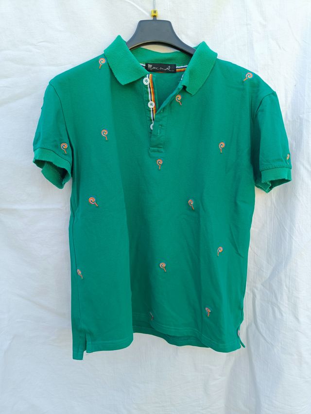 Lotto 2 Polo Ragazzo 13-14 Anni Ricamati