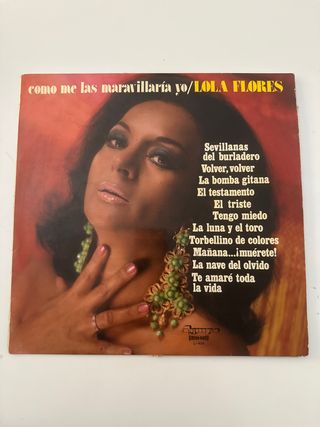 Vinilo Lola Flores - Como me las maravillaría yo