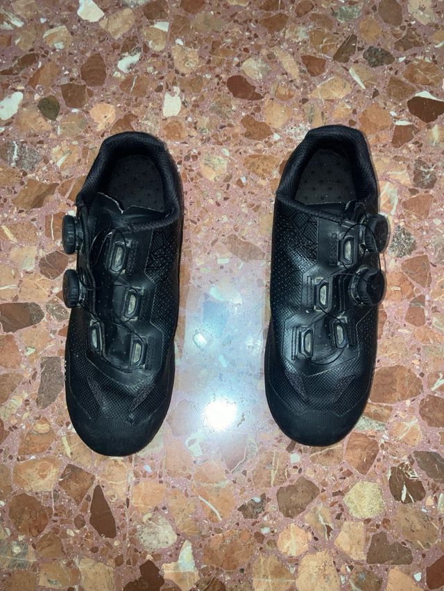 Zapatillas Ciclismo Montaña Negras