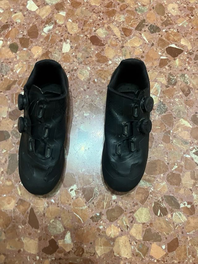 Zapatillas Ciclismo Montaña Negras