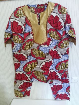 Traje Africano Estampado Talla XXXL