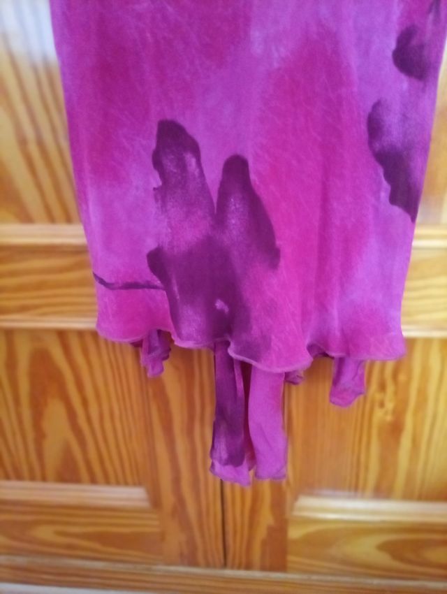 Vestido largo estampado floral