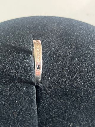 Anillo Tous Oro Blanco Brillantes, original.