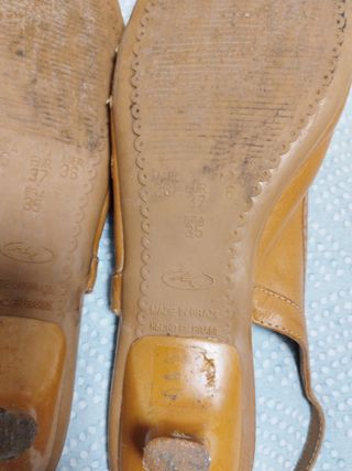 Zapatos elegantes marrones talla 37