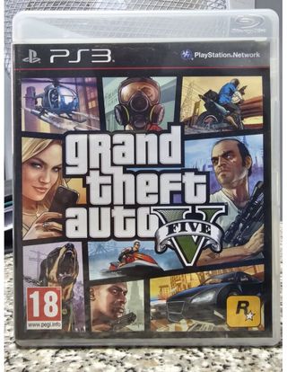 Juego PS3 Grand Theft Auto V