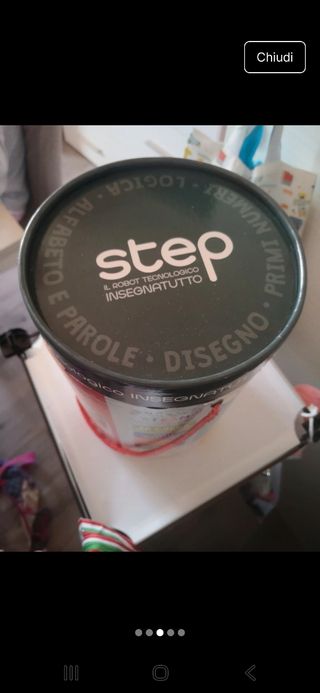 Step il robot tecnologico 3-8 anni