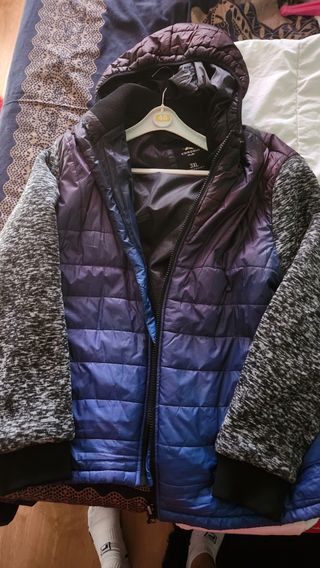 Chaqueta Bershka Camuflaje Talla M