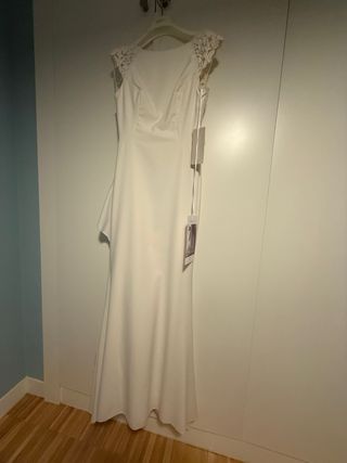 Vestido de Novia Corte Sirena Sin Estrenar