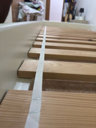 Cama individual Ikea blancas 90X200