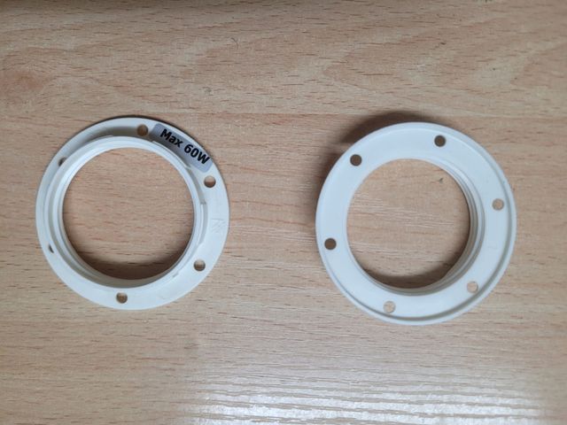 Lámpara de techo blanca Nymo