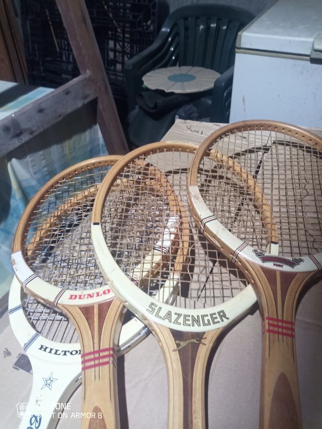 Racchette da tennis vintage, nessuna spedizione