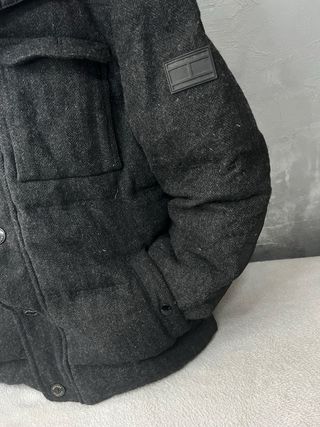 Chaqueta Tommy Hilfiger acolchada negra - Talla S