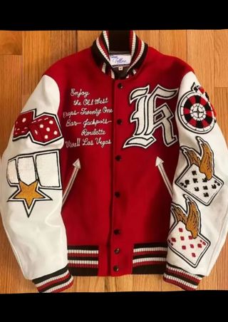 Chaqueta Teller Roja y Blanca